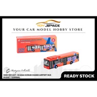 [MASTERPIECE] SG60 Diecast- Scania K230UB Changi Airport Bus Budget Terminal