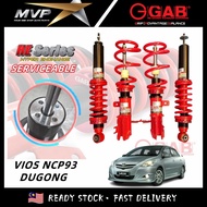 GAB HE Serviceable Hi Low Bodyshift Adjustable Absorber - Toyota Vios Dugong NCP93 "08