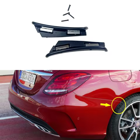 For Mercedes S205 W205 C180 C200 C250 C300 C43 S213 W213 E200 E250 E300 E43 AMG Bumper Fender Flare