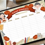 [C96] Printable School Time Table with Stickers