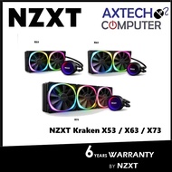 NZXT Kraken X53 / X63 / X73 Standard or RGB AIO Liquid Cooler ( Black / White )