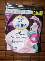 Ar.FUM 玫瑰 5合1 洗衣膠囊 20粒裝
