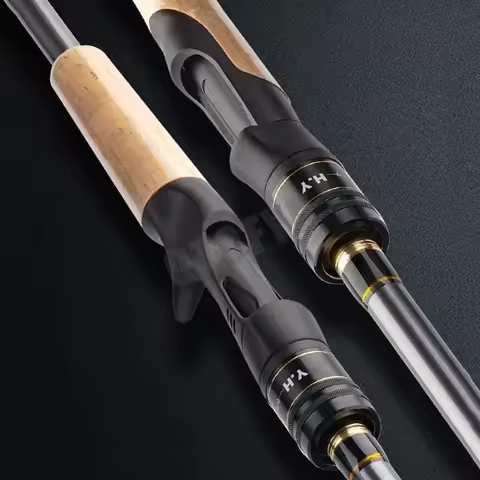 1.98m 2.1m Lure Rod Travel Fishing Rod 4 Section 100% Hight Carbon 4-25g Power Spinning Casting Rod 