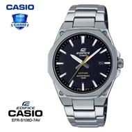 นาฬิกาข้อมือ Casio Edifice Chronograph รุ่น EFR-S108D-1AV Black หน้าปัดสีดำ รับประกัน 1ปี พร้อมส่ง