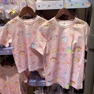 Shanghai Disney Domestic Generation 10th Birthday Celebration Duffy and Friends Series Short-Sleeved