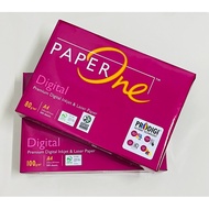 PAPER ONE 80g/100g A4 PAPER 500’S(210x297MM)PREMIUM DIGITAL INKJET & LASER PAPER_80g A4 Paper_100g A