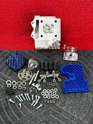 ฝาสูบสร้าง125/4วาล์วทรงสปาร์ค135ขนาดวาว19-22มิลใส่ลูก57-59ใส่125iปลาวาฬ/msx-125iไฟเลี้ยวบังลมและ125ค