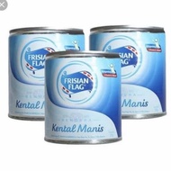 Susu Bendera Frisian Flag Kaleng 370 gr