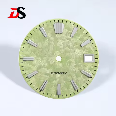 28.5mm NH35 Dial 62GS Sakura Xinzhou No Lume for NH35/NH36 Movement Custom Logo 3 O'clock /6 O'clock