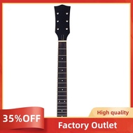 22 Fret Maple Rosewood Fingerboard Guitar Neck with White Dot Binding Guitar Neck for Lp Electric Gu
