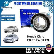 🚗🇲🇾 MWB-3044 ABS MY Front Wheel Bearing Depan AU0933-7LX2L/L588 43BWD15 Honda Civic FD1/4 SNA TRO FB