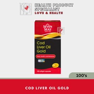 Seven Seas Cod Liver Oil Gold 100's