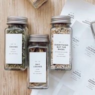 Glass Seasoning Bottle Seasoning Bottle Jar Pepper Bottle Salt and Pepper Shakers