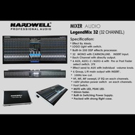 Diskon 20% Mixer Audio Hardwell Legendmix 32 With Hardcase