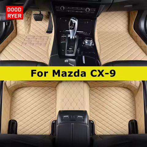DOODRYER Custom Car Floor Mats For Mazda CX9 CX-9 2006-2015 Auto Carpets Foot Coche Accessorie