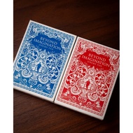 Beyond Imagination Playing Cards V2 2-Decks Set by Jeremy Tan Magic – Crimson & Azure Edition [Ship 