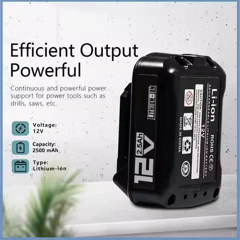 For Makita 10.8V 12V 2.5Ah 3Ah Tools Batteries Replacement Li-ion Battery 18650 BL1021B BL1041B BL10