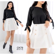 CK79 - Korean Mini Skort Women's Skirt Pants