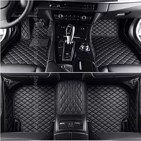 Custom Car Floor Mat For JAC T9 iC5 iEVA50 IEVS4 R3 Auto Interior Accessories Anti Dirty Durable Lea