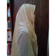 Nice pearl sequin Veil