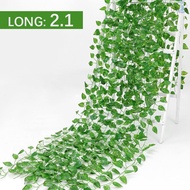 100cm/210cm Artificial Plants Home Decoration Fake Vines Greenery Room Decoration Greens Leaves Wall