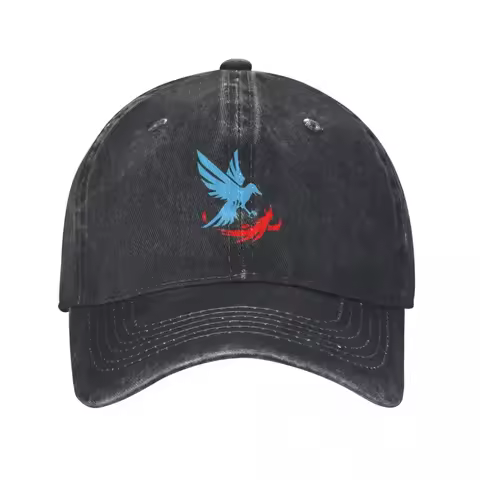 InFAMOUS Second Son Champion Logo Classic Baseball Caps Fashion Denim Hats Casquette Streetwear Base