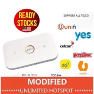 Modified Unlimited Portable 4G Wifi Modem MIFI Router Hotspot