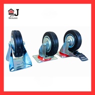 4 inch Trolley Wheels 4 inch Rubber Display Case Wheels Trolley Wheels-AJB