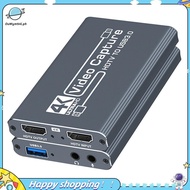 【ouwym9al】HD Grabber 4K -Compatible USB3.0 1080P 60fps for Live Streaming Game Capture Card