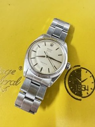 🧺洗衣街店🧺🌈🌈新返貨啦🌈🌈Rolex Oyster  6427🩶🤍原裝銀白Royal面🤍🩶手動上鍊 34.5mm 淨錶💙連原裝7205釘帶 淨錶👔VIP(旺角洗衣街店）