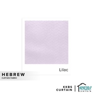 KKBS CURTAIN Hebrew 126" Kain Potong Meter (Hebrew Fabric 126" Cut by Meter)