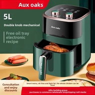 Oaks Air Fryer Household Multifunctional 5 Liters Large Capacity Electric Fryer No Fume Air Fryer Gi