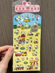 Hello kitty絕版貼紙