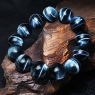 Natural 7A Premium Blue Tiger Eye Stone Bracelet Bracelet No Additive Color No Optimization Tiger Ey