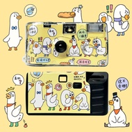 Ready Stock Disposable Can Shoot Camera Pointy Camera Film Camera Japanese Illustration Film Film