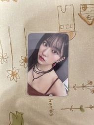 ive yujin mmt特典小卡