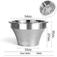 Alikisscafe Step Down Portafilter Basket 51mm 54mm 58mm Convex Billet สำหรับ Delonghi Breville E61 อ