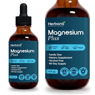 Magnesium Complex Plus 4 fl oz Liquid Drops - Advanced Magnesium Citrate, Glycinate, L-threonate wit