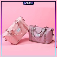 READY STOCK Foldable Big Capacity Travel Bag Waterproof Nylon Luggage Bag Gym Bag Handbag Duffle Beg