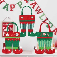 Elf Gift Bag Creative Children Candy Bag Christmas Elf Tote Bag Christmas Ornaments