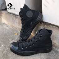 รองเท้าผ้าใบคอนเวิร์ส รองเท้าผ้าใบ หุ้มข้อ สีดำล้วน  CONVERSE ดำล้วน CTAS SEASONAL HI BLACK MONO M3310CS1BM พร้อมส่ง