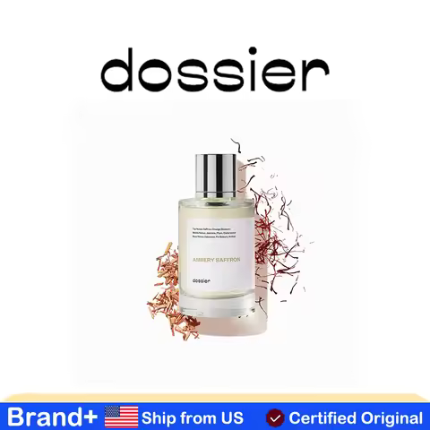 Dossier Ambery Saffron Eau De Parfum Inspired By B.accarat R.ouge 540 Long-lasting Natural Perfume C