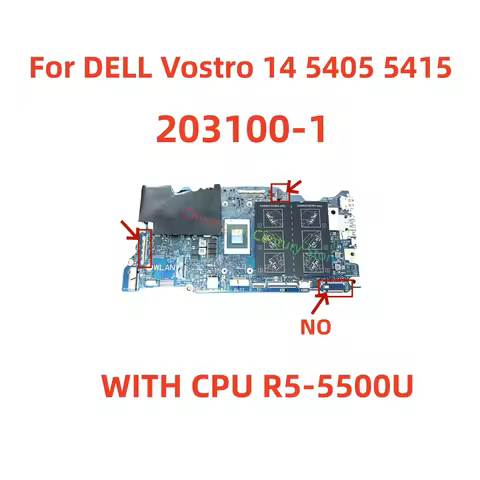203100-1 motherboard suitable for Dell Vostro 14 5405 5415 laptop, equipped with R3-5300U R5-5500U C