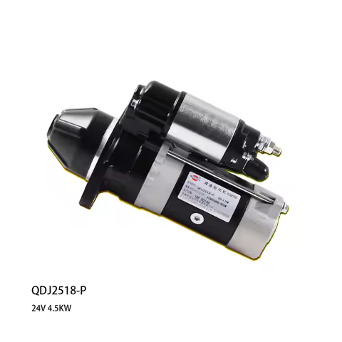 QDJ2518-P / QDJ2601B-P 24V 11 teeth the starter motor, for wheeled loader ZL12F / XICHAI 4DW / 37080