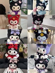 Kuromi造型永生繡球花  (❌仿真花  ❌假花) 由真花製作而成 永生花 保鮮花 不會凋謝的鮮花   滿$200包郵 店內還有大量畢業花/畢業公仔 任何卡通人物畢業公仔/畢業花款式皆可定製 歡迎私