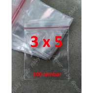 Plastic Clip 3x5 cm Seal Ziplock Bag Sealer PE Clear Pouch Medicine Chili Bag Plastic Clip 3 x 5