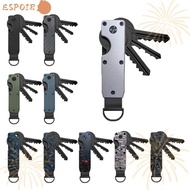 ESPOIR1 Key  Holder, Minimalist Metal Key Organizer, Innovative Holds 2-6 Keys with Screwdriver Keys