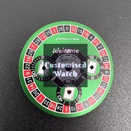 [NH35] Watch Subtitle Modified Three-Eye Disc 29.5mm Large Turntable Must-Win 6-Needle Dial Adapt to