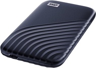 Western Digital 1TB หนังสือเดินทางของฉัน SSD โซลิดสเตทไดรฟ์ภายนอกแบบพกพาแข็งแรงและเห็นได้ชัดเร็วป้อง