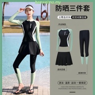 [WAVE]Malaysia Penang Spot Women's swimming suit long sleeved sun protection swimsuit three piece se